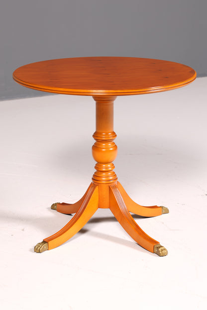 Edler Englischer Couchtisch Regency Stil Antik Beistelltisch Ablagetisch Salontisch Holz