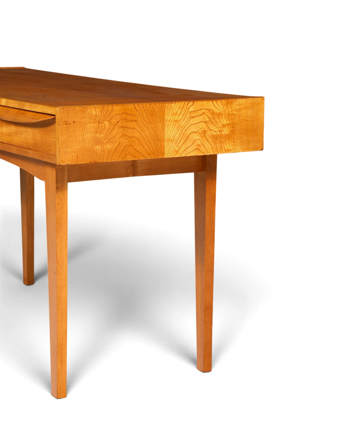 Original Hellerau Schreibtisch Modell 602 Mid Century Franz Ehrlich Design Bürotisch Vintage Desk