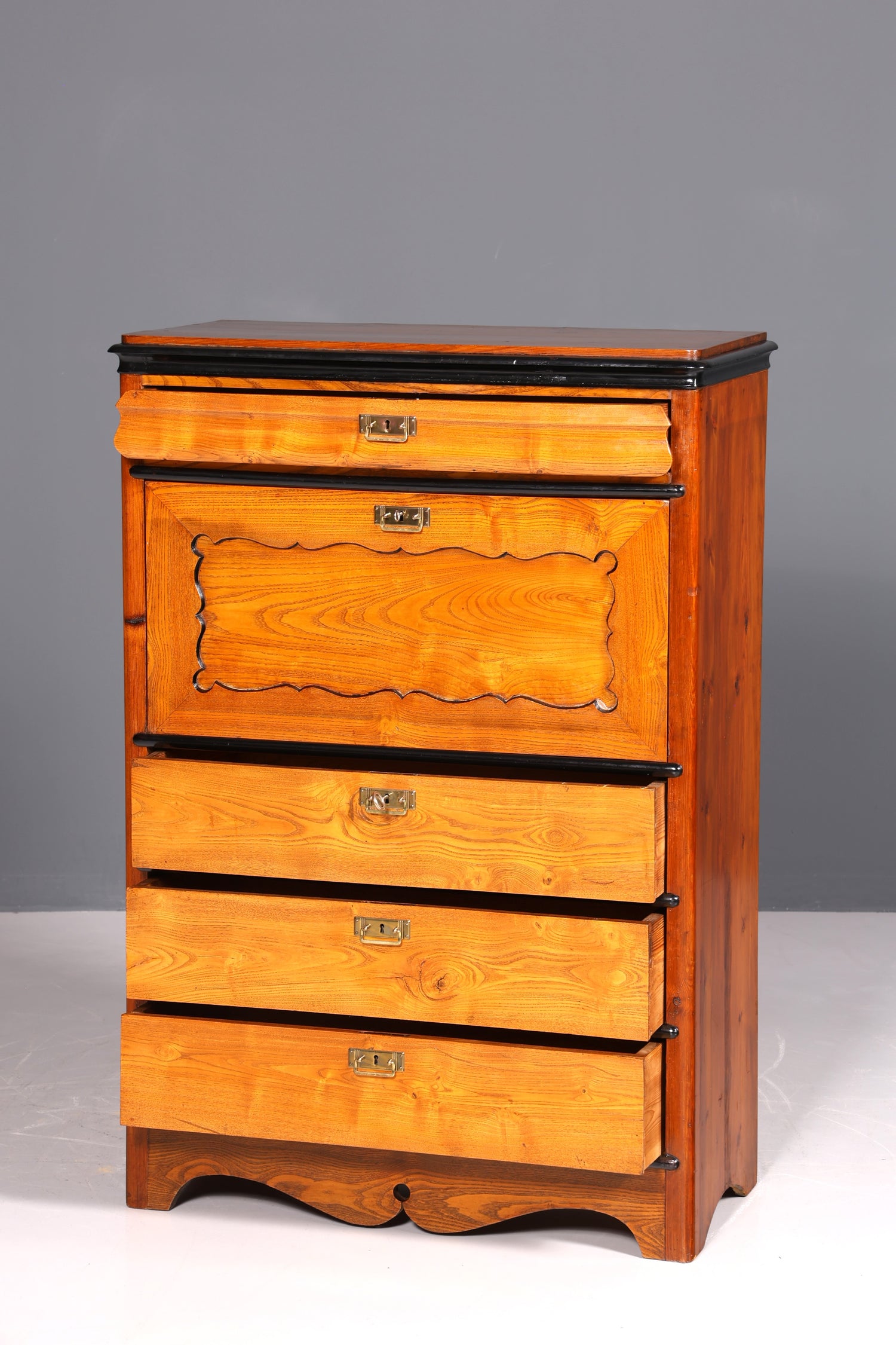 Traumhafter Louis Philippe Sekretär um 1880 Gründerzeit Antik Schrank Chiffoniere