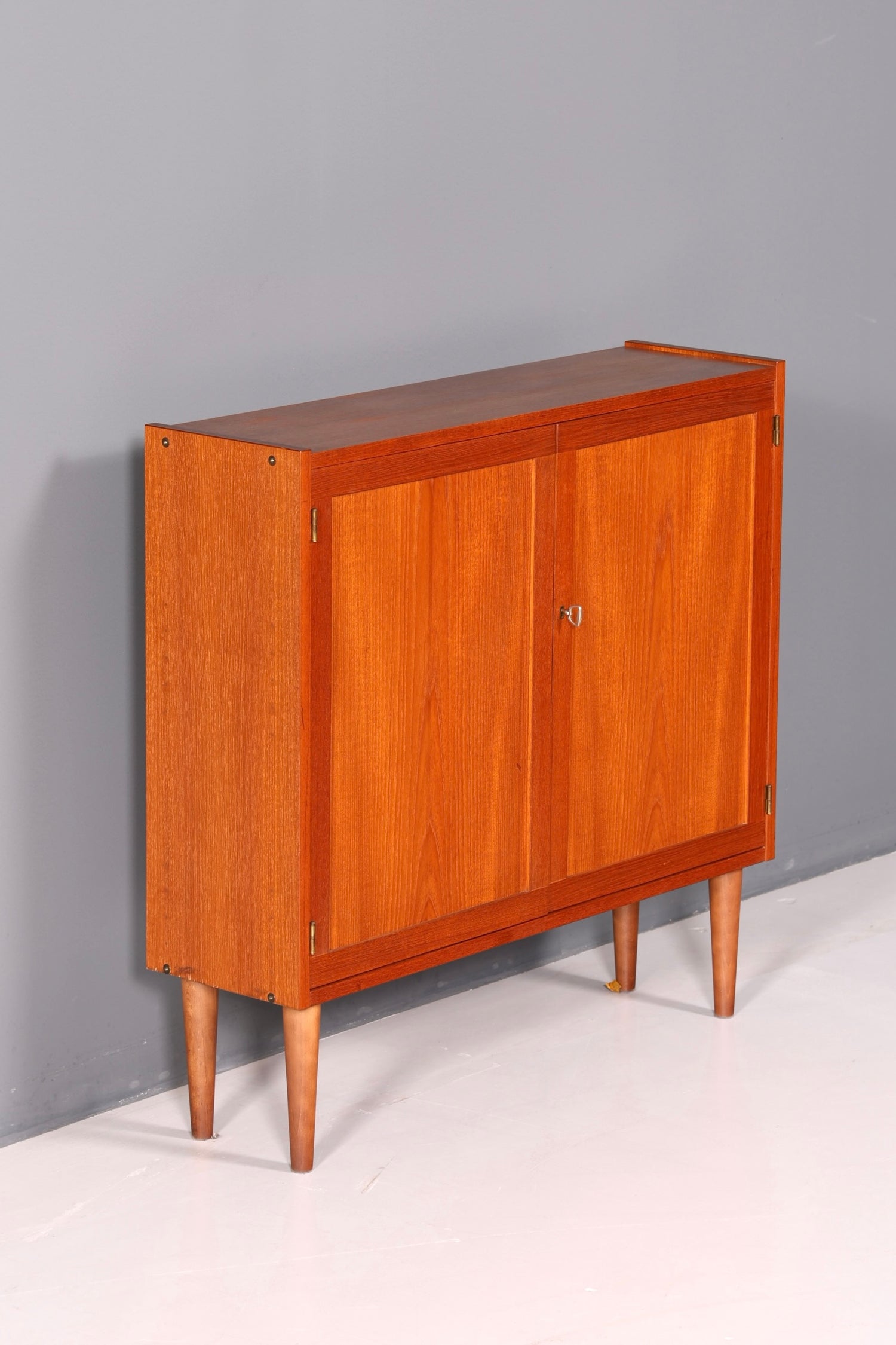 Traumhafte Mid Century Kommode Vintage Sideboard Retro Flur Kommode Regal 60s Schrank Holz