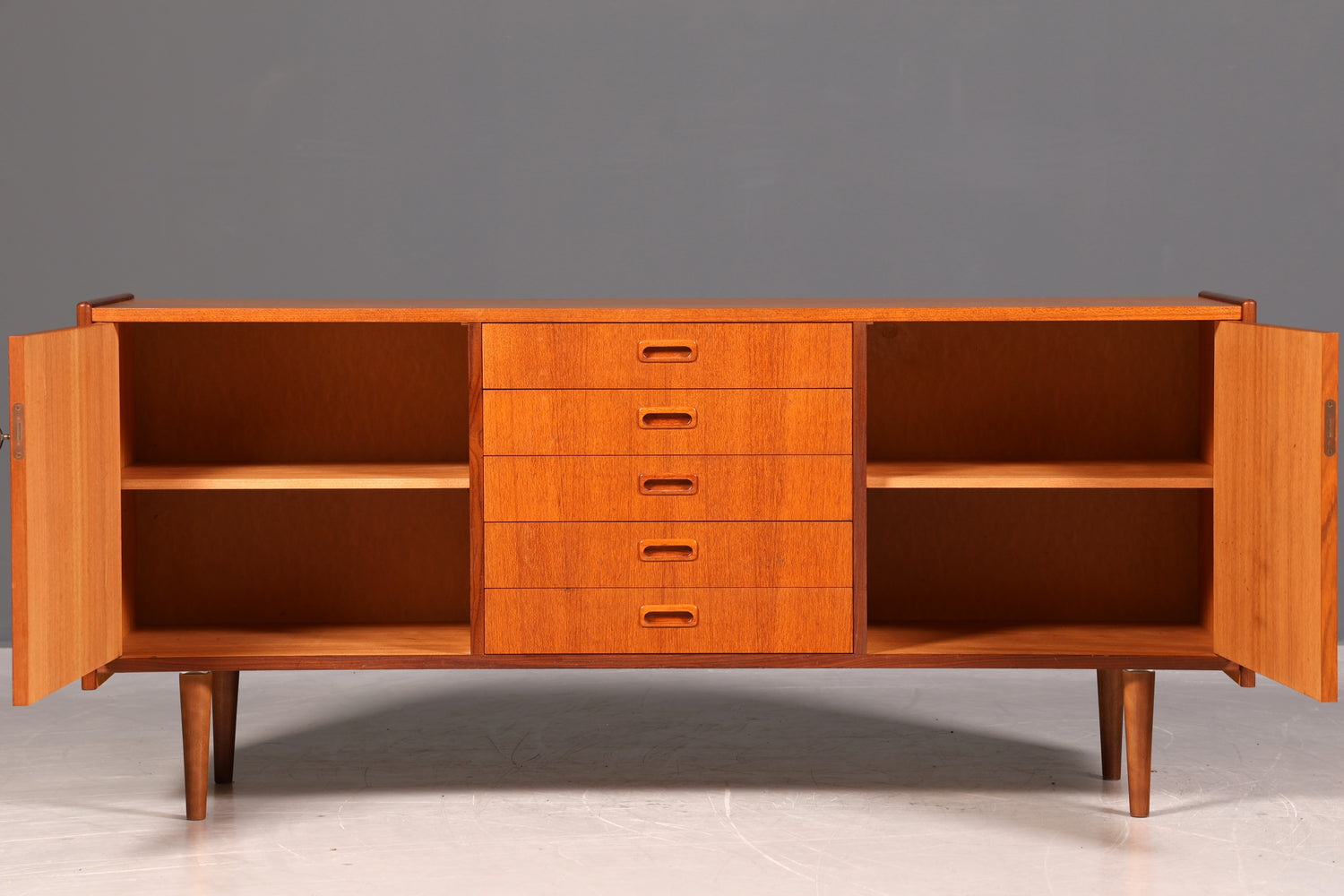 G613 Finish cm Wunderschönes Mid Century Sideboard Vintage TV Kommode 60s Schrank (Kopie)