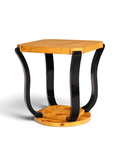 Wunderschöner Art Deco Design Beistelltisch Antik Stil Couchtisch Ablagetisch