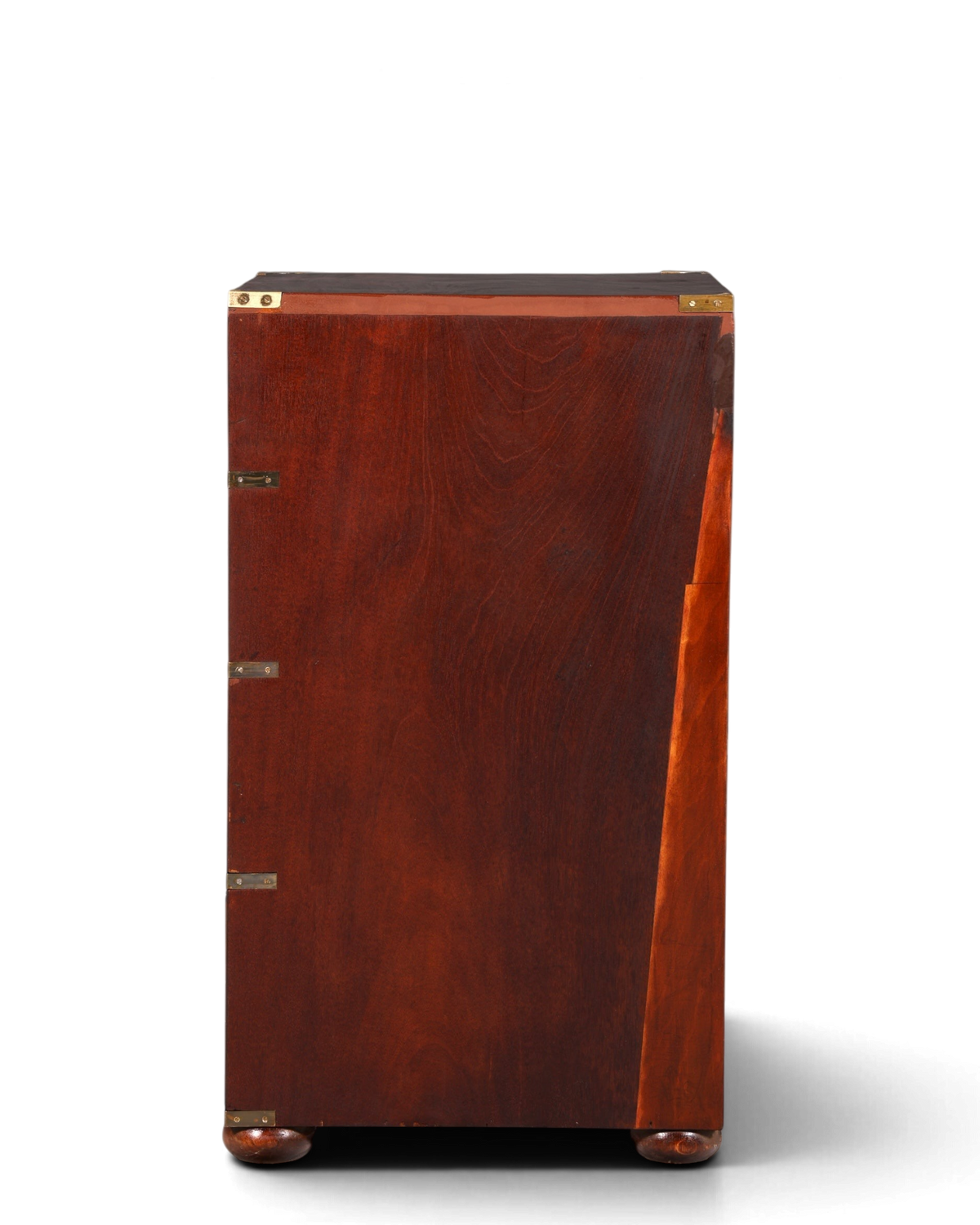 Hauptstadt Möblerei maritime Military Chest Kommode aus massivem Holz mit Messingbeschlägen im englischen Stil