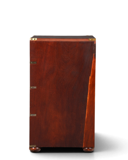 Hauptstadt Möblerei maritime Military Chest Kommode aus massivem Holz mit Messingbeschlägen im englischen Stil