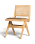 Edler "Vienna Beige" Stuhl Esszimmerstuhl mit Wiener Geflecht Korbgeflecht Schreibtischstuhl Lounge Stuhl
