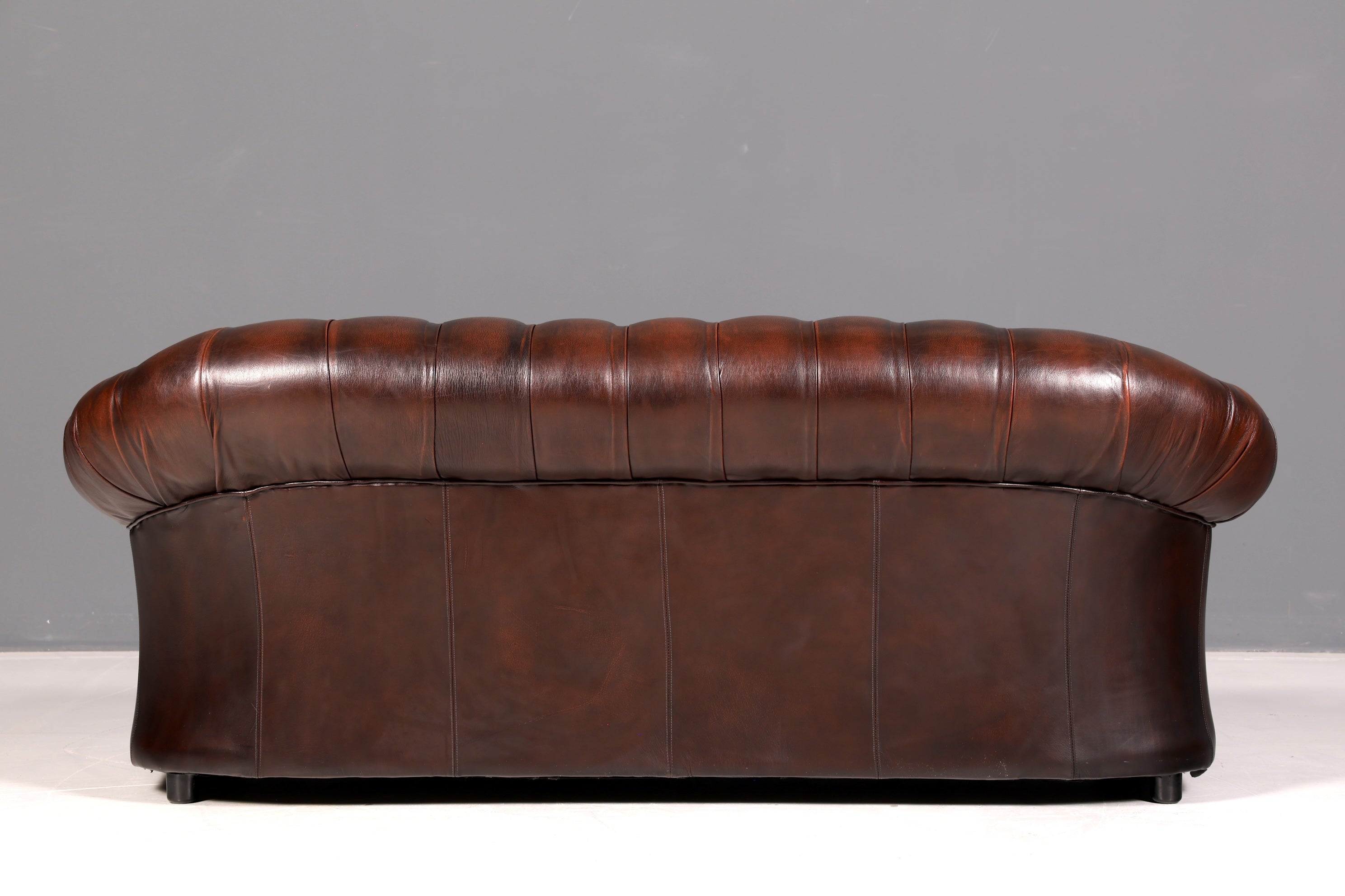 Wunderschönes Original Chesterfield Centurion Sofa 3-Sitzer Echt Leder Couch Englisch Ledersofa Vintage