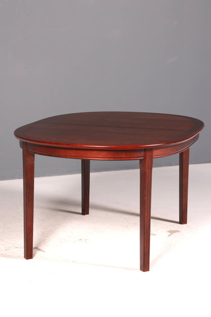 Traumhafter Mid Century Esstisch ausziehbar Oval Tisch Esszimmertisch Küchentisch Vintage Danish