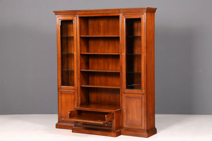 Wunderschöner Original Selva Bücherschrank Bücherregal Vitrine Regal Bibliothek Made in Italy Vintage