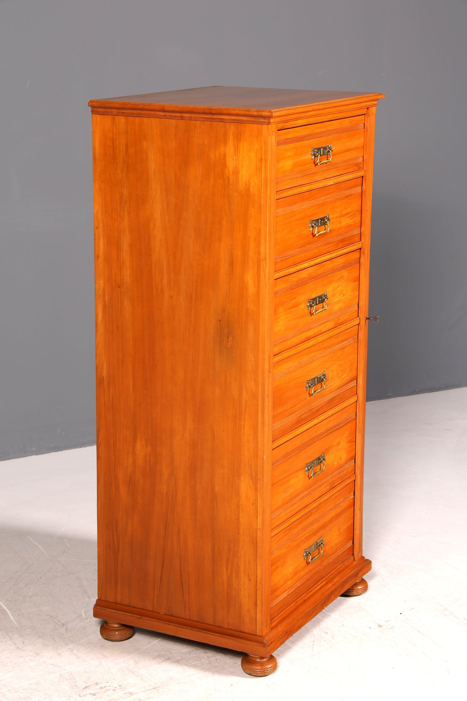 G457 Finish Wunderschönes Gründerzeit Vertiko Louis Philippe Kommode um 1880 Schubladenkommode (Kopie)