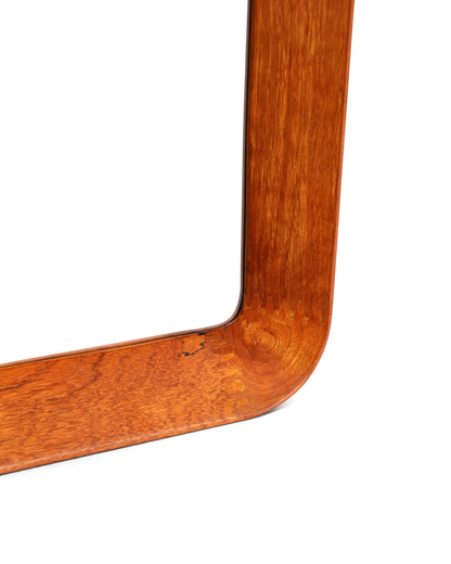 Wunderschöner Mid Century Spiegel Flur Wandspiegel Danish Design Spiegel Teak Holz Flurspiegel