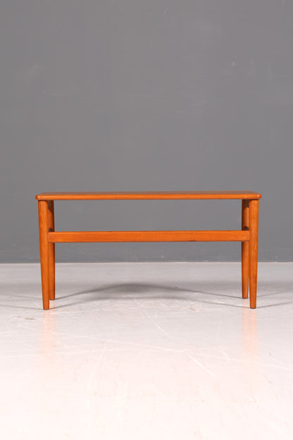 Wunderschöner Mid Century Couchtisch Teak Ablagetisch Vintage Coffee Table 70er Wohnzimmertisch 1 von 2