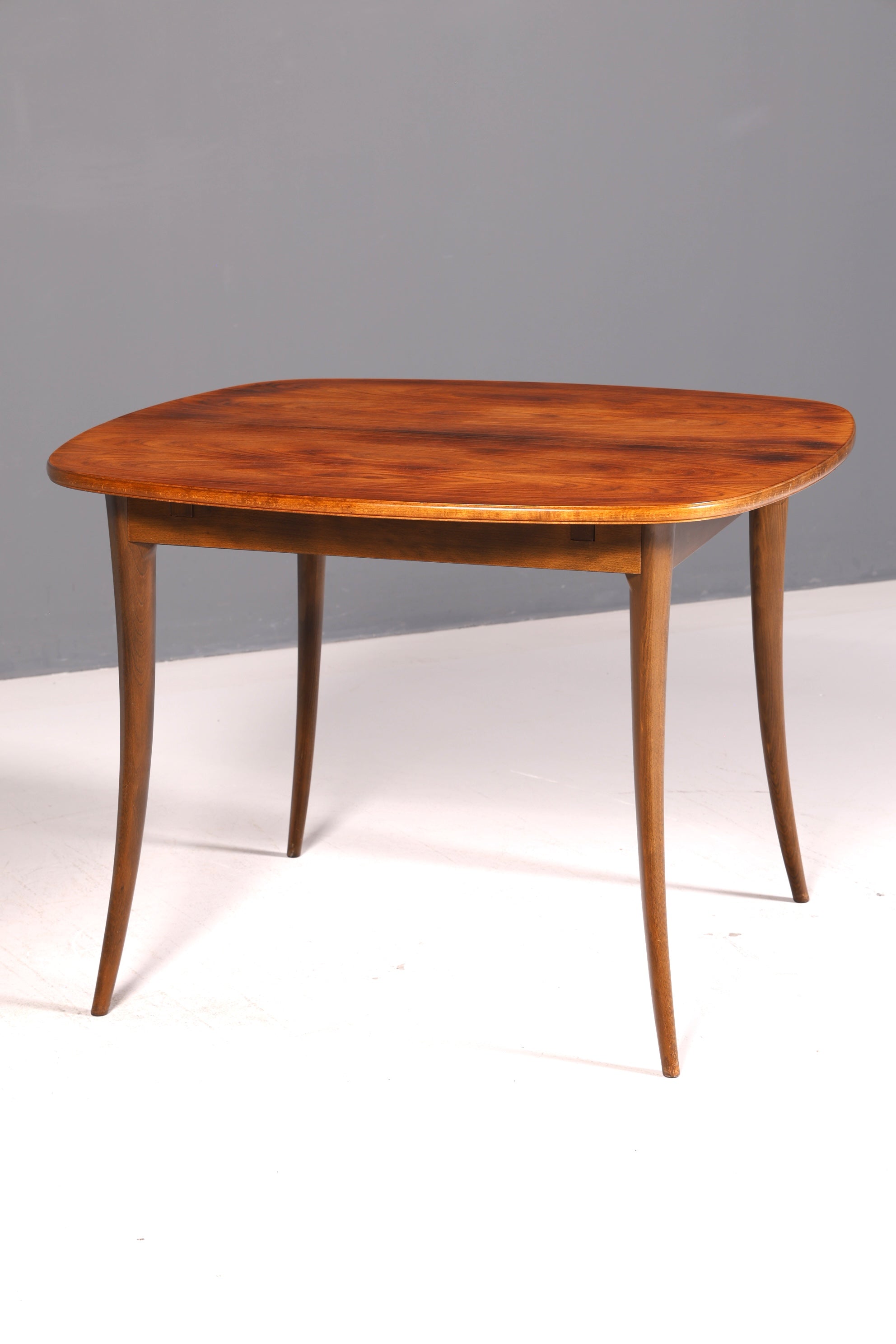 Schlichter Mid Century Esstisch Ausziehbar Vintage Retro Küchentisch 60s Designklassiker Holz