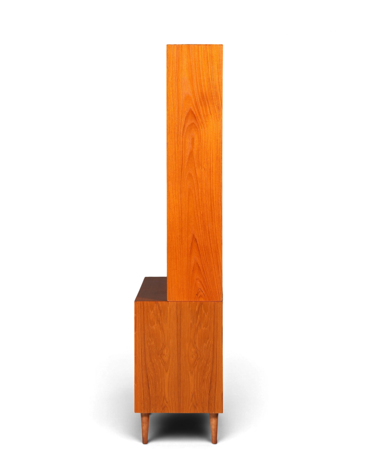 Wunderschönes Mid Century Regal Danish Design Teak Holz Schrank Retro Bücherregal Kommode 1 von 2