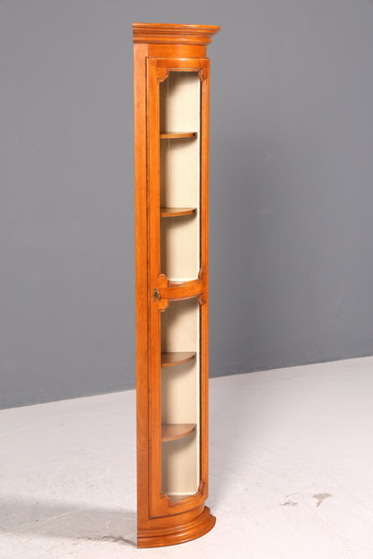 Wunderschöne Original Selva Eckvitrine Antik Stil Vitrine Schrank Geschirrschrank Glasvitrine