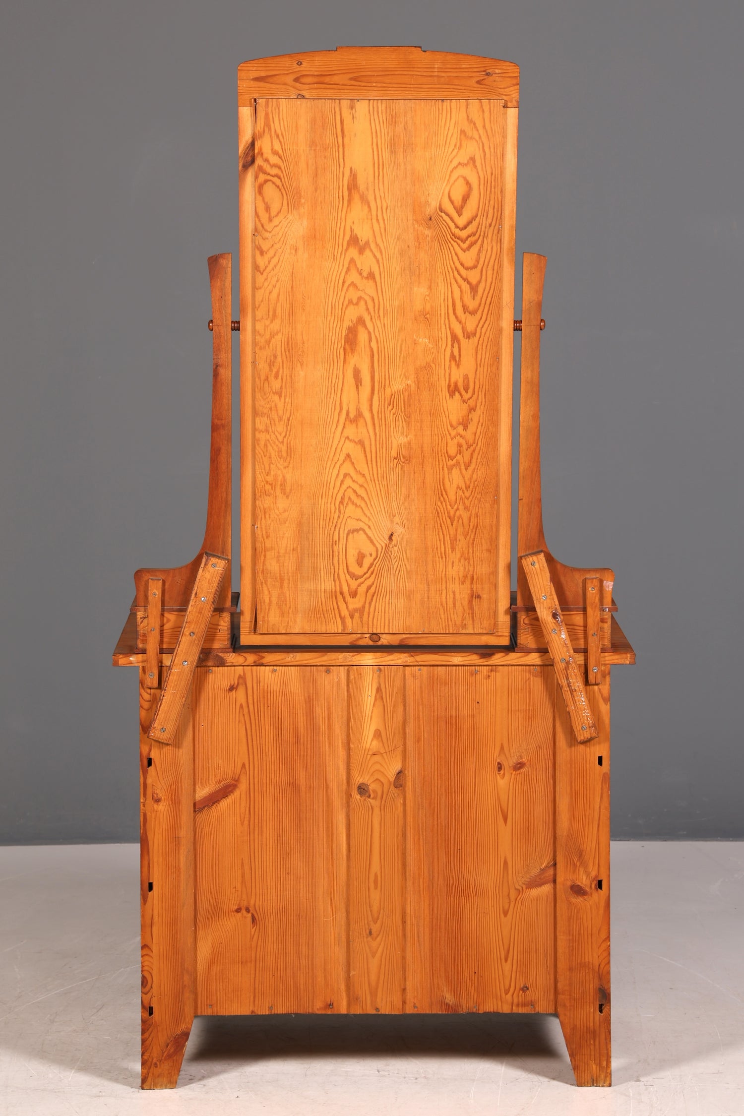 G383 Finish Traumhafte Jugendstil Kommode Antik Sideboard mit Spiegel Flurkommode Frisierkommode (Kopie)