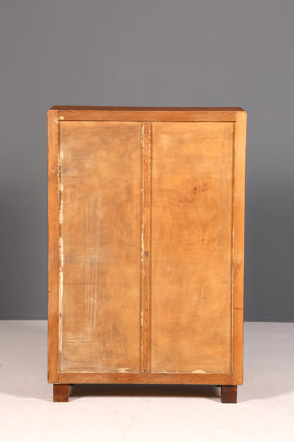 G029 Finish cm Schlichtes Mid Century Regal Vintage Bücherregal Schrank Buchablage 60s Bookshelf