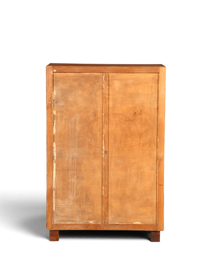 G029 Finish cm Schlichtes Mid Century Regal Vintage Bücherregal Schrank Buchablage 60s Bookshelf