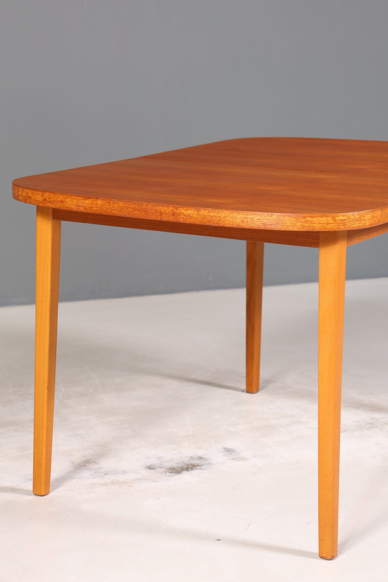 Traumhafter Mid Century Esstisch ausziehbarer Danish Design Teak Holz Küchentisch Esszimmer Tisch