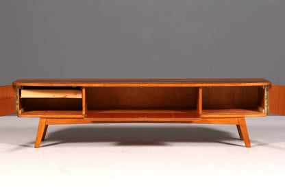 G134 Finish Mid Century Sideboard Vintage TV Kommode 60s Schrank Longboard Retro Lowboard