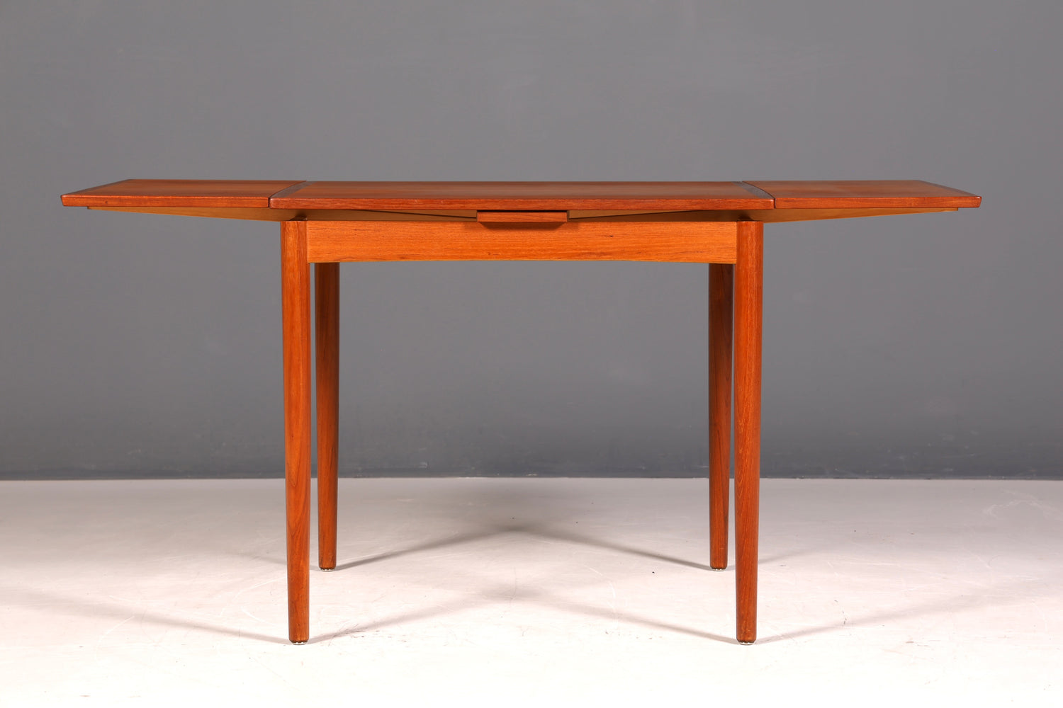 G329 Finish cm Traumhafter Mid Century Esstisch ausziehbarer Danish Design Teak Holz Küchentisch Esszimmer Tisch (Kopie)