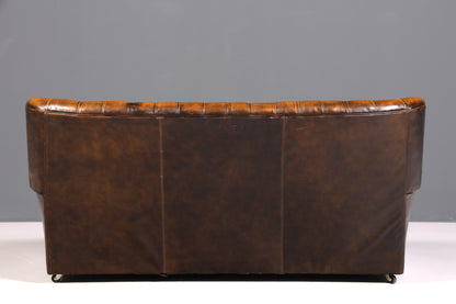 Stilvolles Original Chesterfield Sofa 3-Sitzer Couch England Polstersofa