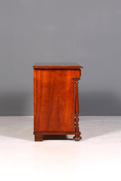 Beautiful Gründerzeit Louis Philippe chest of drawers, walnut sideboard circa 1880