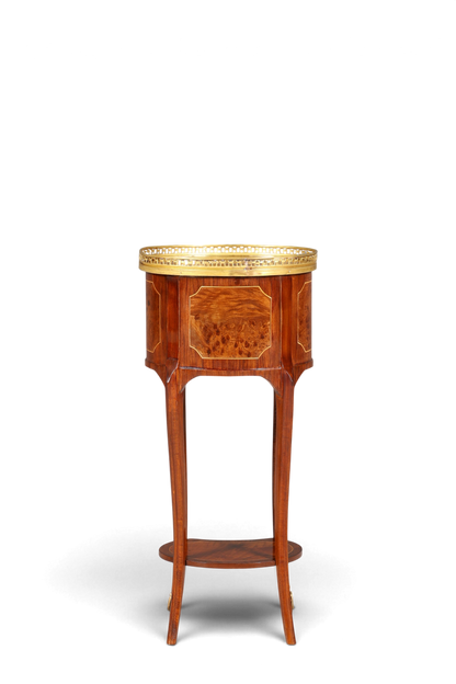 Edler Barock Louis XV Stil Beistelltisch Ablagetisch massiv Kommode Antik Stil