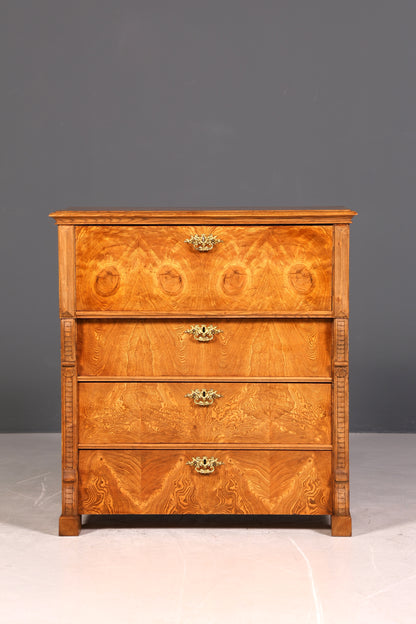 Stilvoller Gründerzeit Sekretär Kommode Jugendstil Schubladenkommode Antik Vertiko