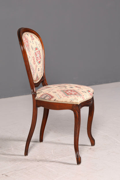 Traumhafter Louis Philippe Stuhl Antik Sekretär Stuhl Biedermeier Echt Holz Esszimmerstuhl Polsterstuhl Vintage
