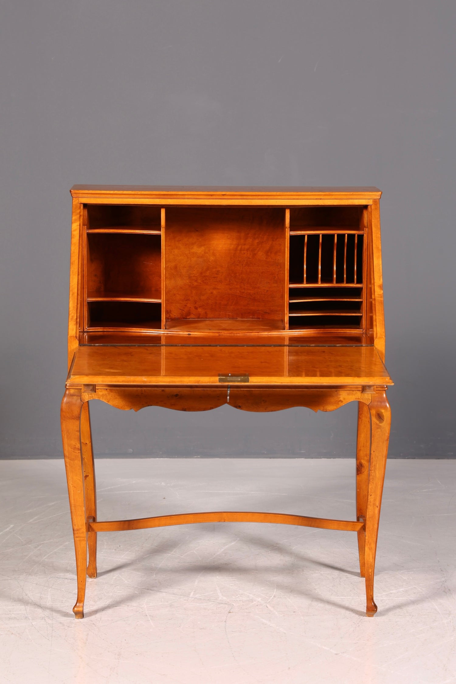 G082 Finish Wunderschöner Sekretär im Art Deco Stil Antik um 1930 Büro Kommode Schreibkommode