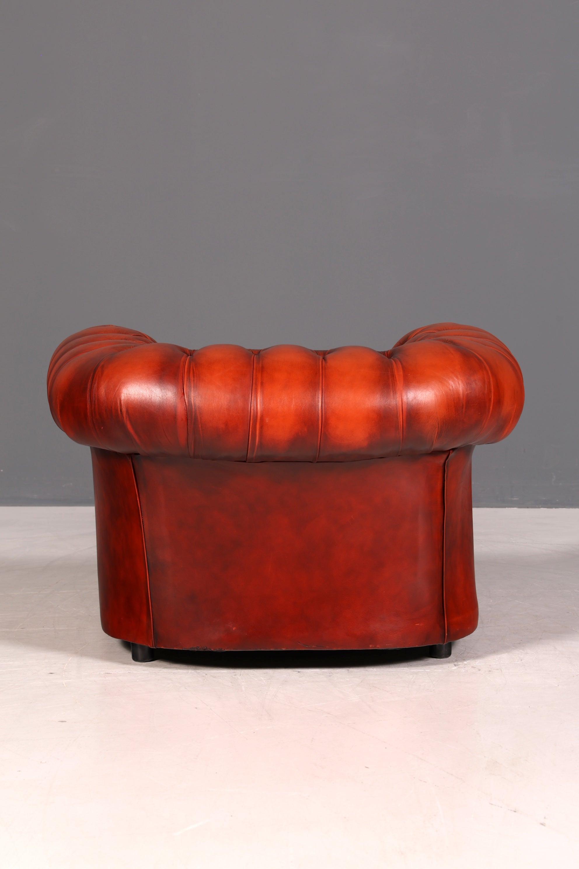 Stilvoller Original Chesterfield Sessel Englischer Armlehnsessel Englisch Herrensessel 1 von 2