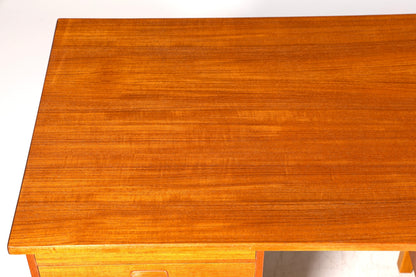Wunderschöner Mid Century Schreibtisch Danish Design Teak Holz Bürotisch Vintage Office Table
