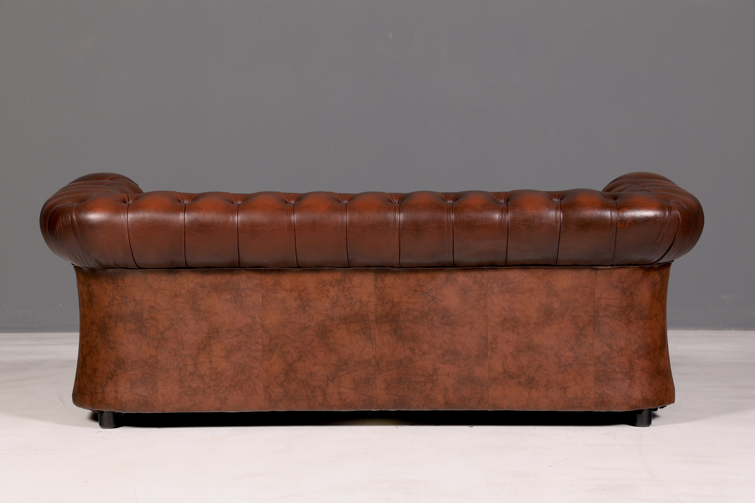 Wunderschönes Original Centurion Chesterfield Sofa 3-Sitzer echt Leder Couch Englisch Polstersofa Ledersofa