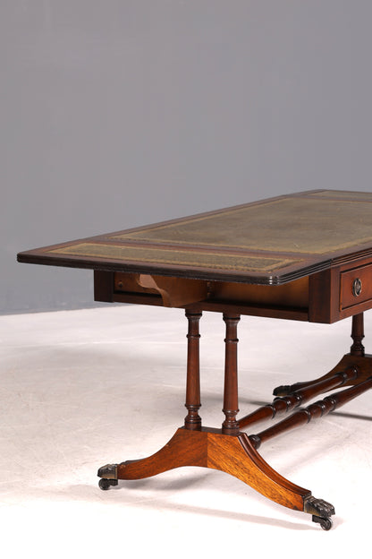 G050 Finish Traumhafter Englischer Tisch Couchtisch Englisch Antik Stil Mahagoni Ablagetisch Empire Stil Beistelltisch