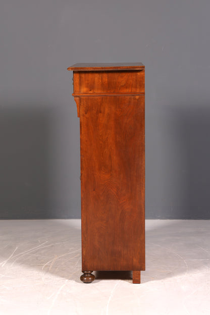 Wunderschönes Jugendstil Vertiko Gründerzeit Schrank Antik Highboard Kommode