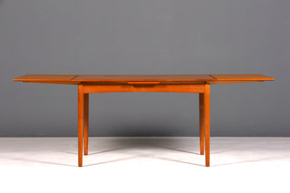 F903 Finish cm Traumhafter Mid Century Esstisch ausziehbarer Danish Design Teak Holz Küchentisch Esszimmer Tisch