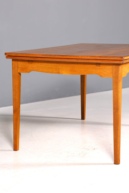 Traumhafter Mid Century Esstisch ausziehbarer Danish Design Teak Holz Küchentisch Esszimmer Tisch