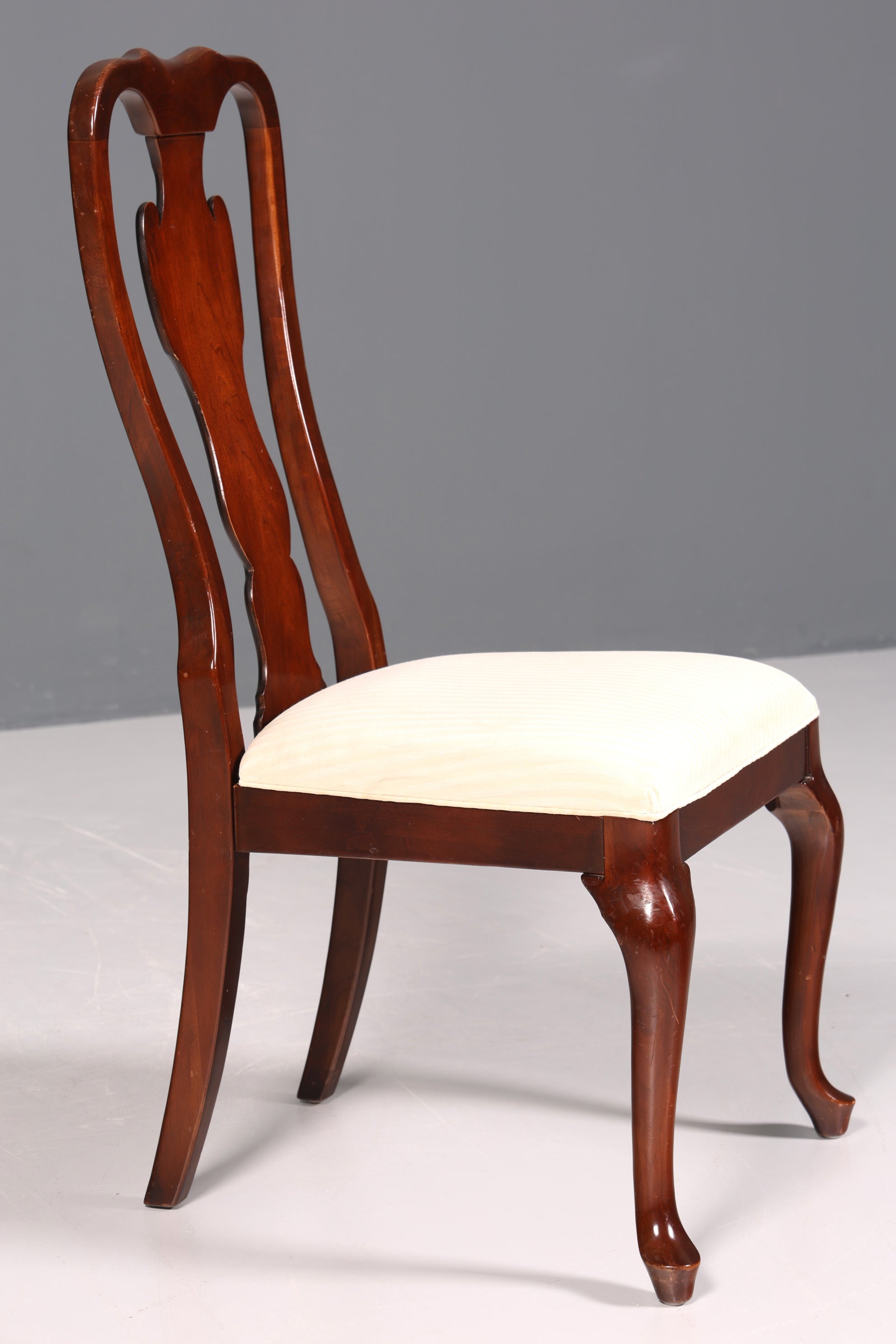 Stilvoller Original Drexel Heritage Stuhl Chippendale USA Sekretär Schreibtisch Stuhl Küchenstuhl 1 von 3