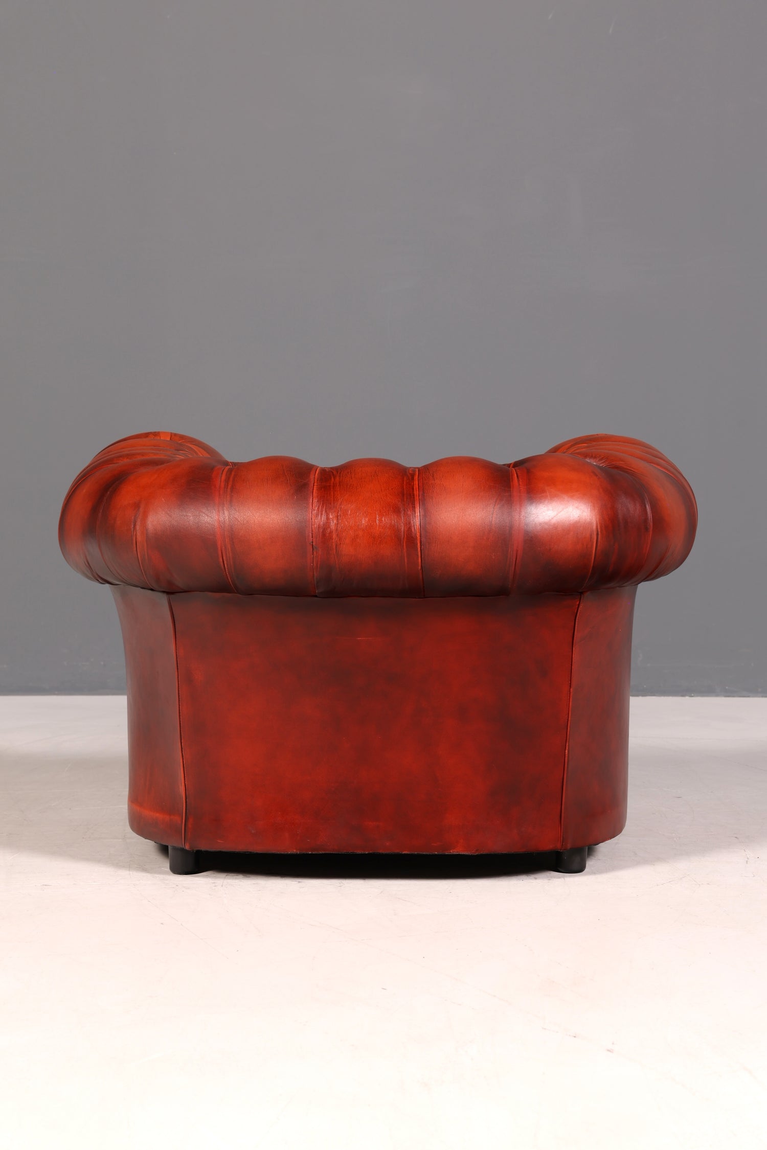 Stilvoller Original Chesterfield Sessel Englischer Armlehnsessel Englisch Herrensessel 2 von 2