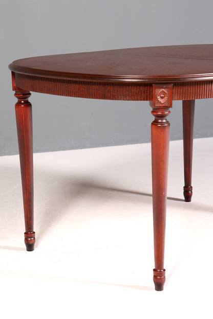 Traumhafter Tisch im Gustavianischer Stil Küchentisch ausziehbar Antik Stil Esszimmer Tisch