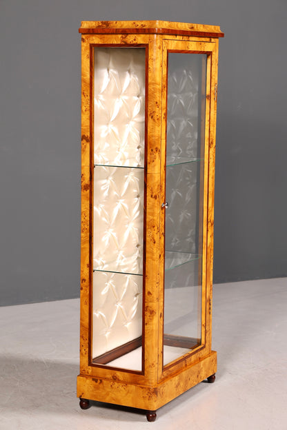 Beeindruckende Art Deco Design Vitrine Bücherregal Biedermeier Kult Regal Bookshelf Regal Glasschrank