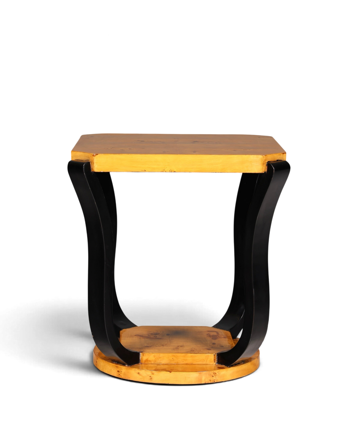 Wunderschöner Art Deco Design Beistelltisch Antik Stil Couchtisch Ablagetisch