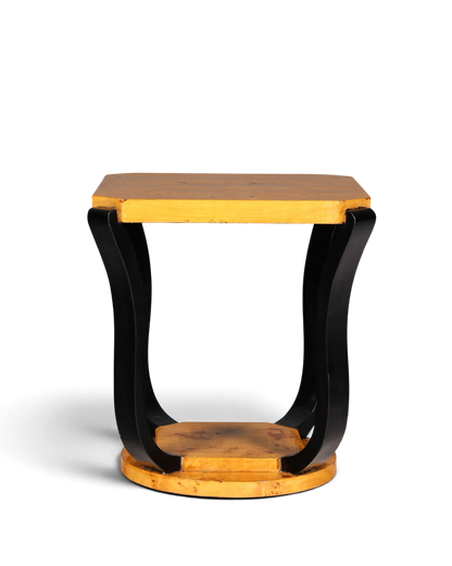 Wunderschöner Art Deco Design Beistelltisch Antik Stil Couchtisch Ablagetisch