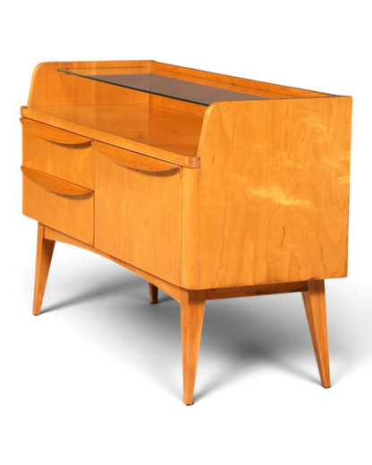 Original Hellerau Schrank Franz Ehrlich Mid Century Sideboard Lowboard DDR Design