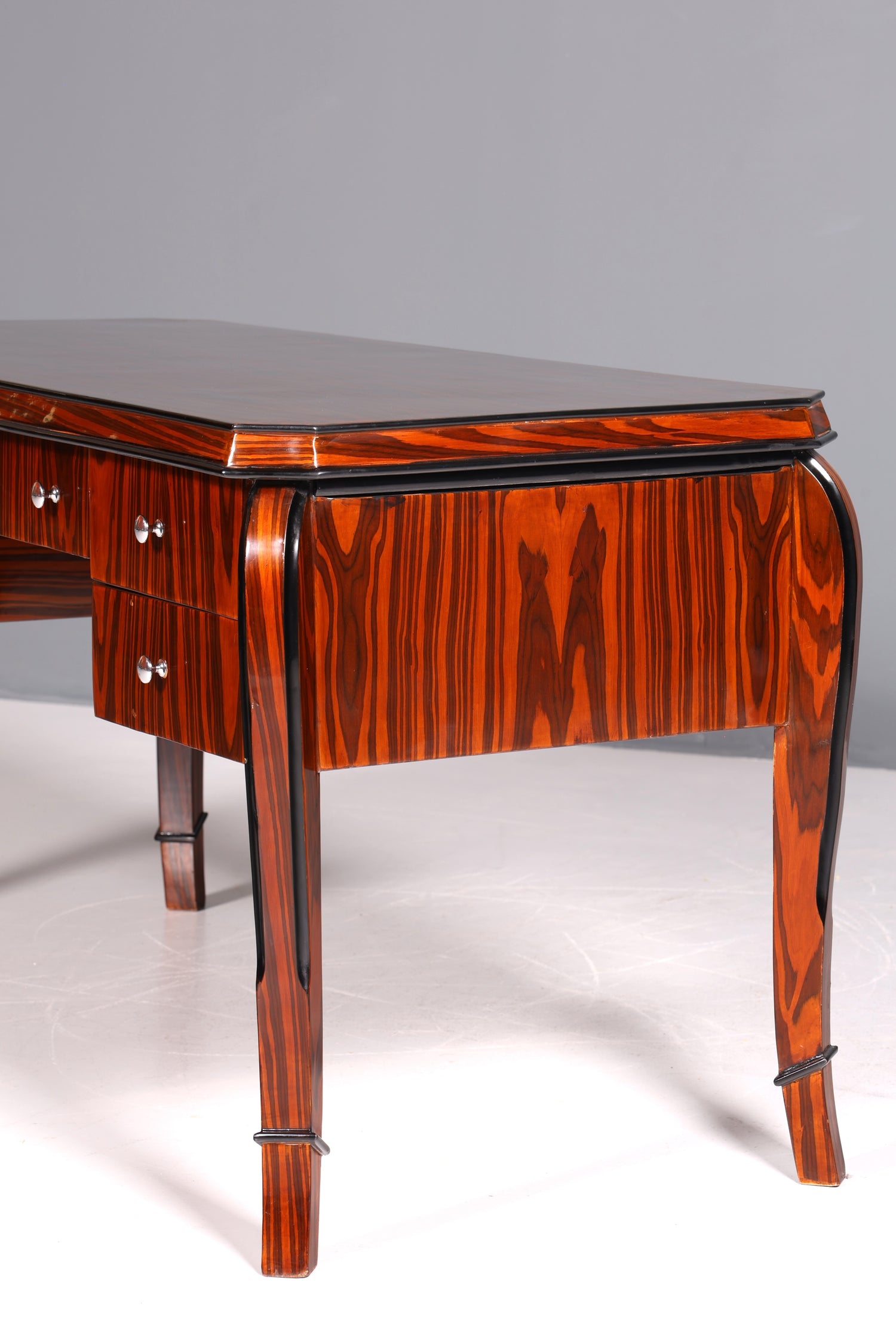 Wunderschöner Art Deco Stil Schreibtisch Bürotisch Antik Stil Office Desk