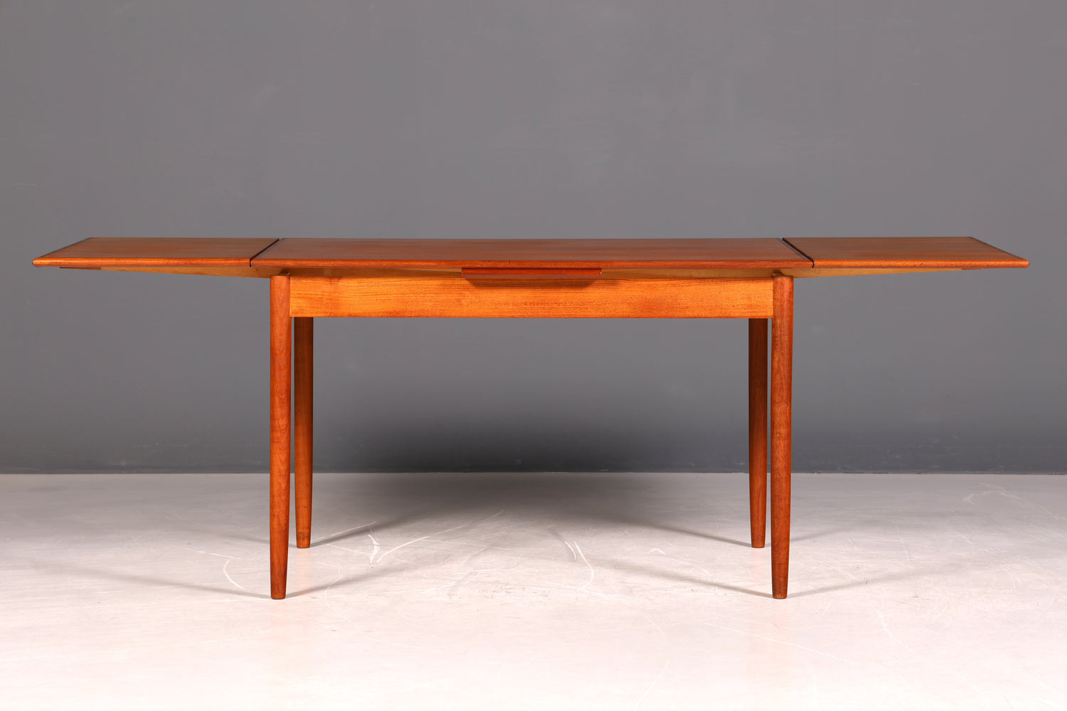 G343 Finish Traumhafter Mid Century Esstisch ausziehbarer Danish Design Teak Holz Küchentisch Esszimmer Tisch (Kopie)