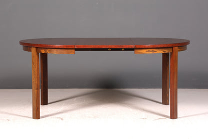 Edler Mid Century Esstisch der Marke Ulferts Ausziehbar Rund Küchentisch Rundtisch Schwedisches Design Vintage 60er