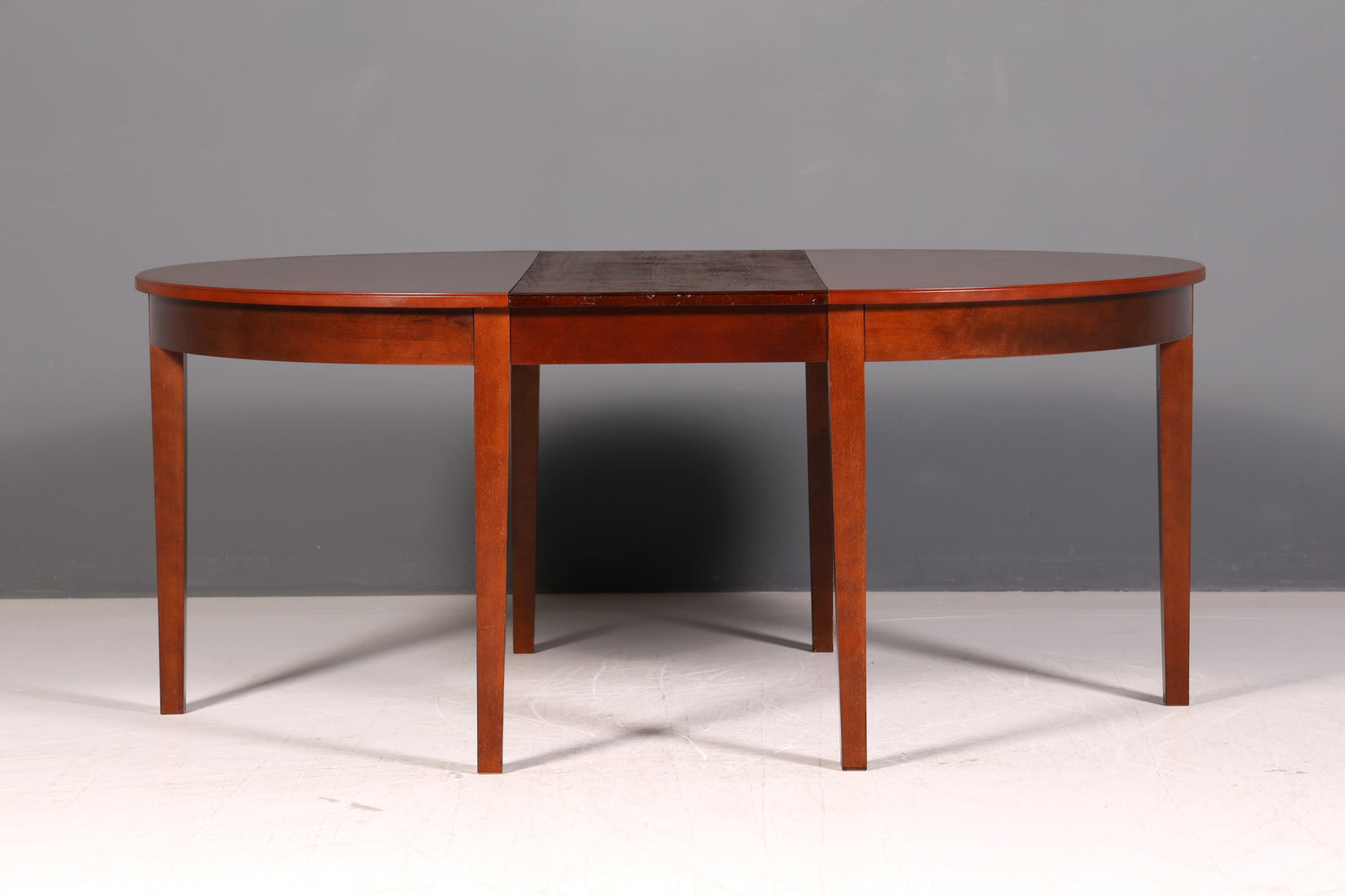 Dreamlike Mid Century Extendable Round Dining Table Vintage Kitchen Table Dining Room Table Round Table Wood
