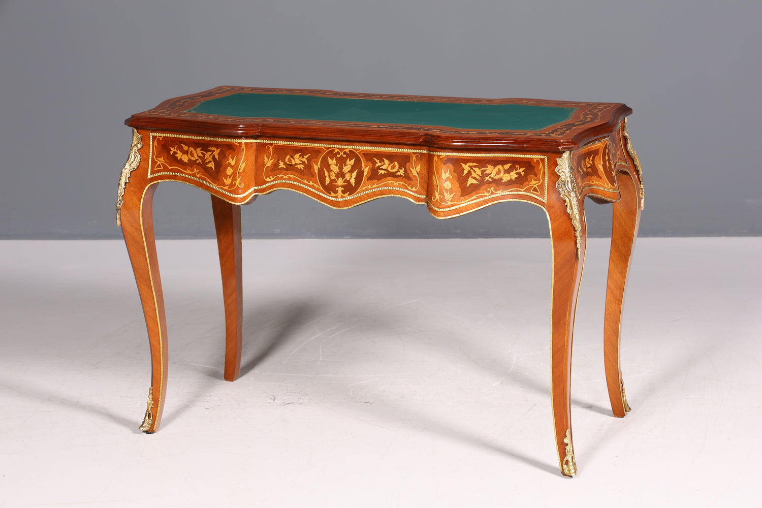 Wunderschöner Louis XV Stil Schreibtisch French Office Desk Antik Stil Bürotisch