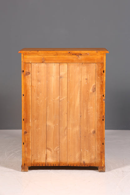 Wunderschöne Gründerzeit Kommode Louis Philippe Vertiko Weichholz Kommode um 1880 Landhaus Stil Kommode